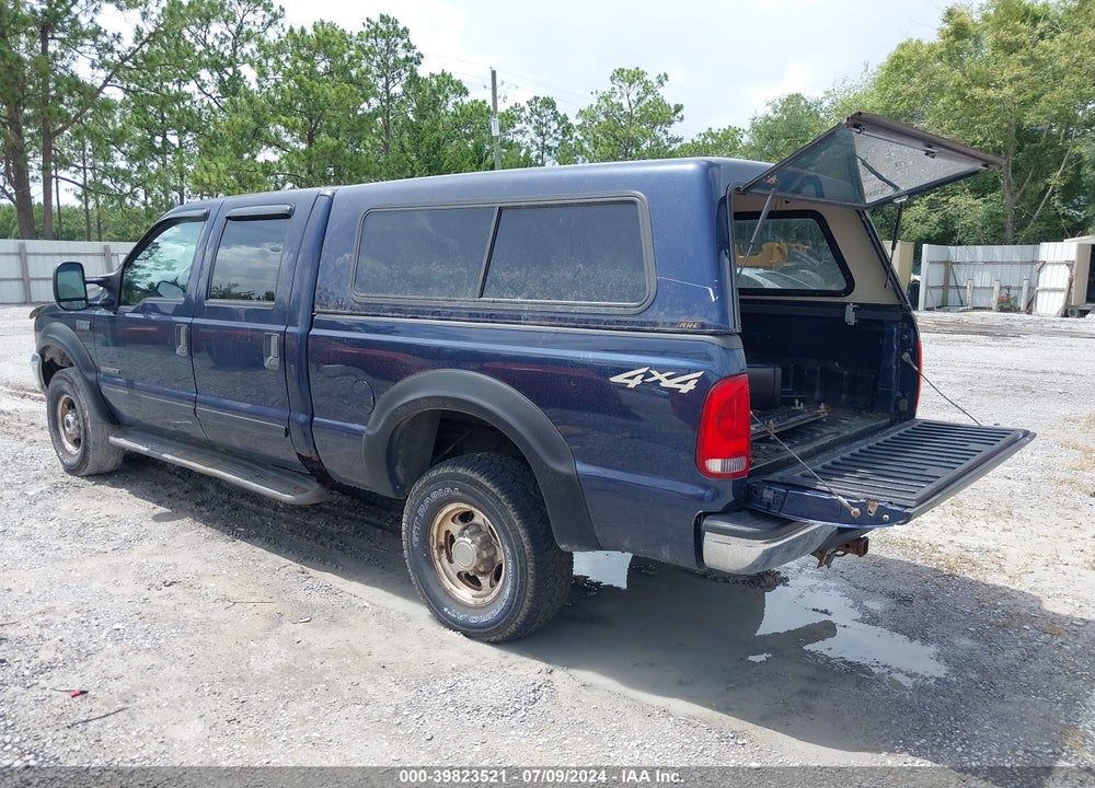 2001 FORD F-250 LARIAT/XL/XLT VIN: 1FTNW21F21EB26299