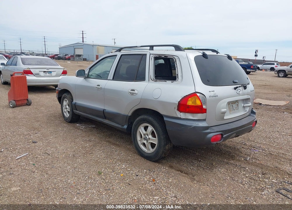 2004 HYUNDAI SANTA FE GLS VIN: KM8SC73DX4U699932