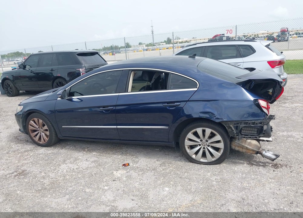 2012 VOLKSWAGEN CC SPORT VIN: WVWMN7AN6CE544158
