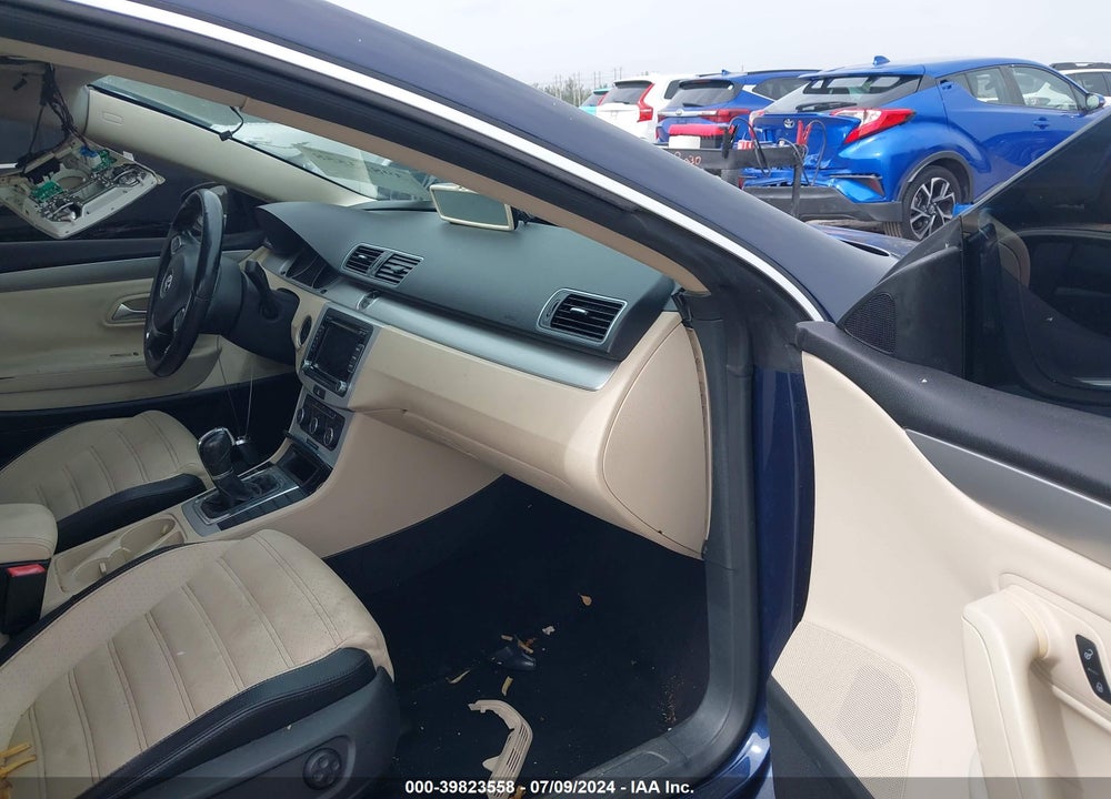 2012 VOLKSWAGEN CC SPORT VIN: WVWMN7AN6CE544158