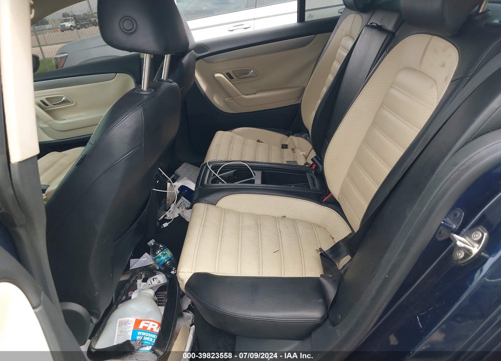 2012 VOLKSWAGEN CC SPORT VIN: WVWMN7AN6CE544158