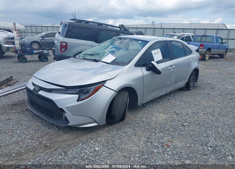 2021 TOYOTA COROLLA LE VIN: JTDEPMAE3MJ134603