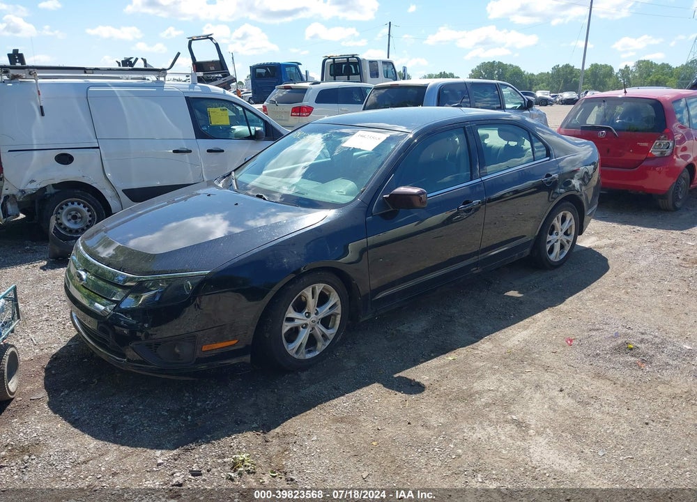 2012 FORD FUSION SE VIN: 3FAHP0HA1CR158448