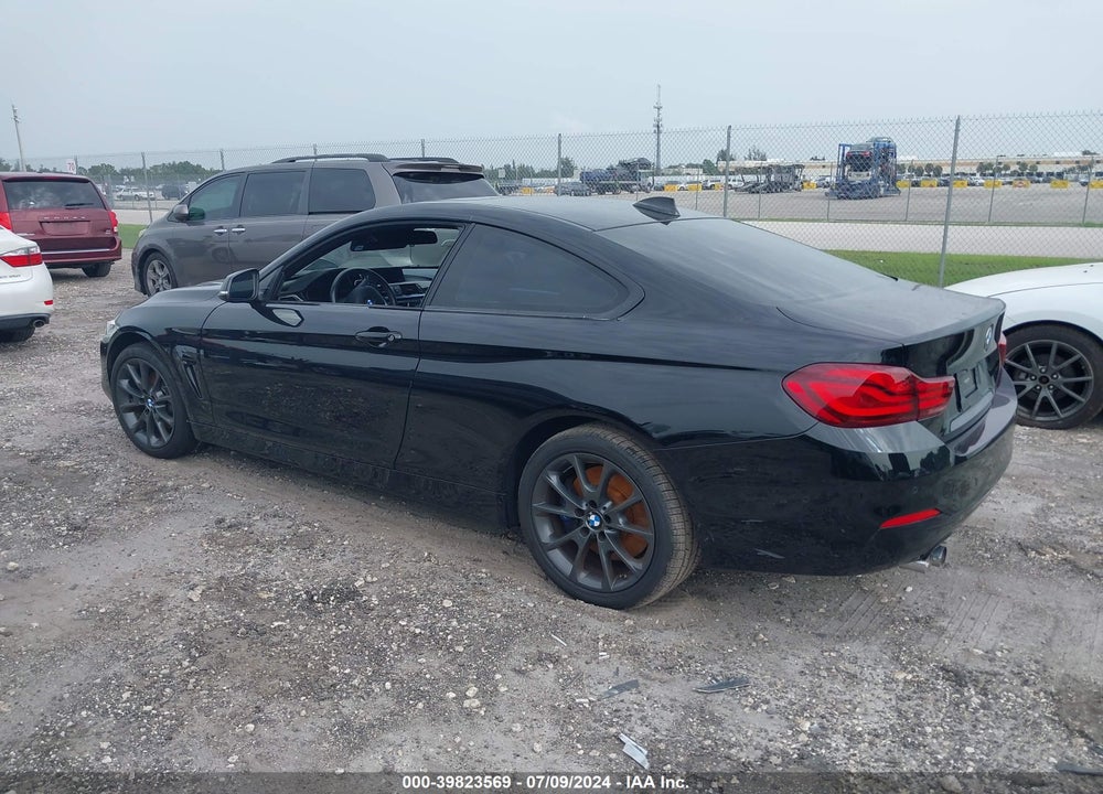 2020 BMW 430I XDRIVE VIN: WBA4W5C07LFJ44250