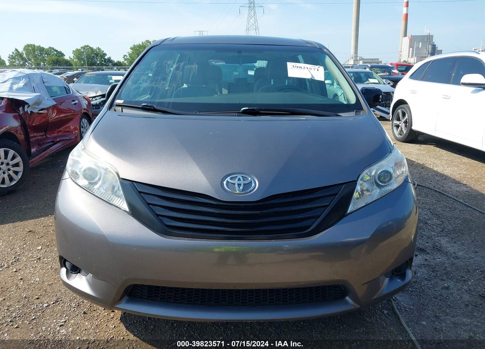 2017 TOYOTA SIENNA L 7 PASSENGER VIN: 5TDZZ3DC6HS837816