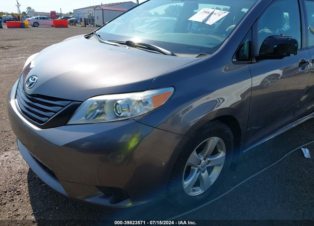 2017 TOYOTA SIENNA L 7 PASSENGER VIN: 5TDZZ3DC6HS837816