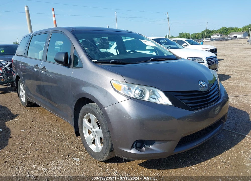 2017 TOYOTA SIENNA L 7 PASSENGER VIN: 5TDZZ3DC6HS837816