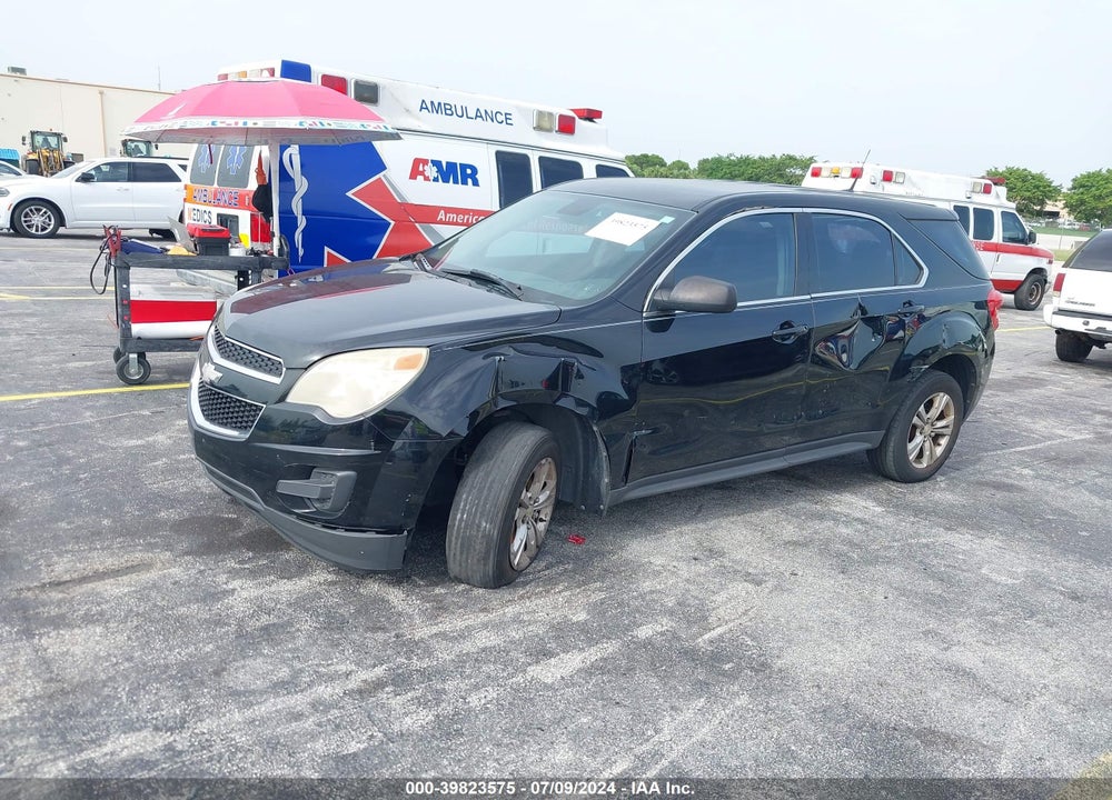 2012 CHEVROLET EQUINOX LS VIN: 2GNALBEK5C1142801