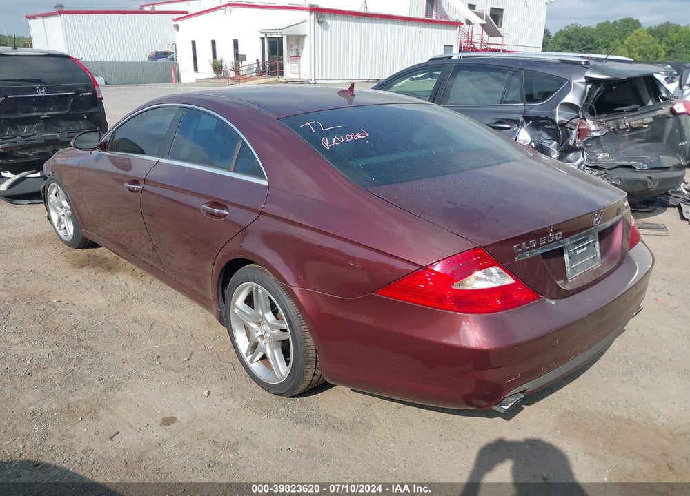 2007 MERCEDES-BENZ CLS 550 VIN: WDDDJ72X57A106892