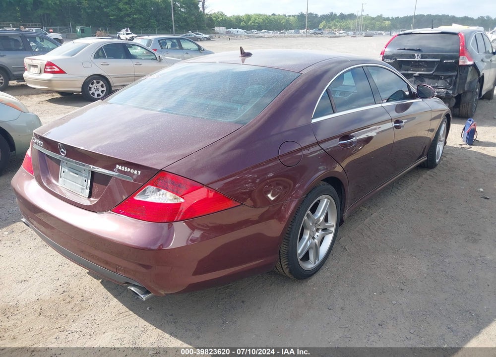 2007 MERCEDES-BENZ CLS 550 VIN: WDDDJ72X57A106892