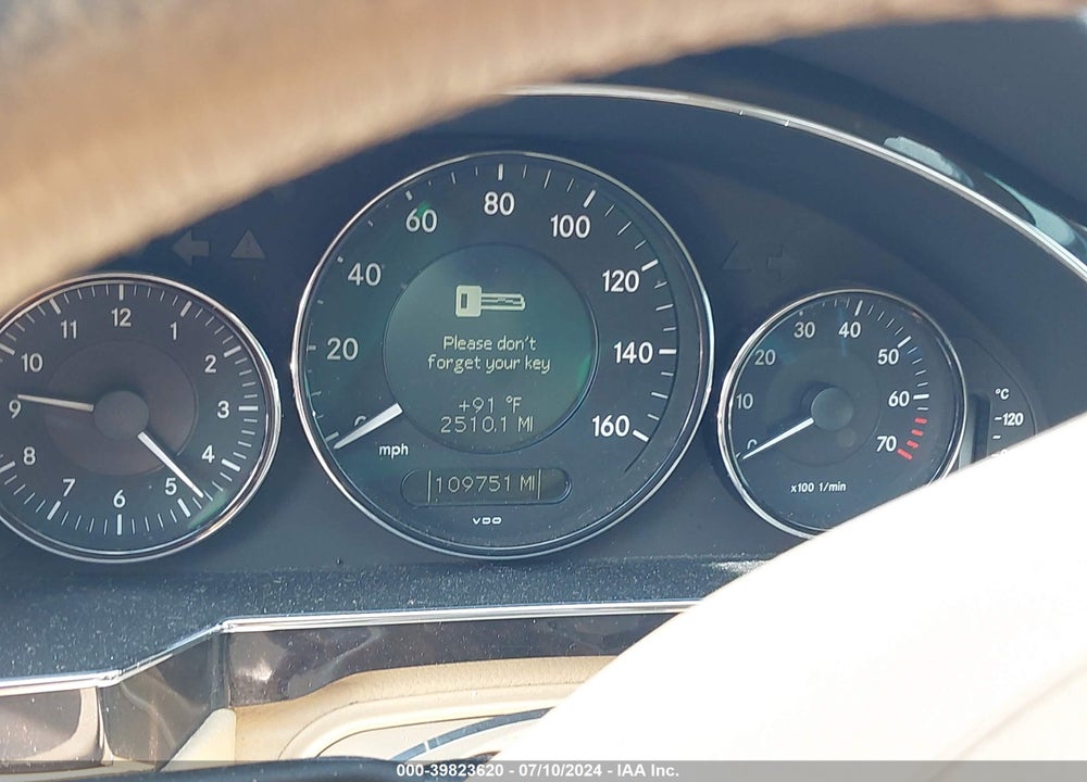 2007 MERCEDES-BENZ CLS 550 VIN: WDDDJ72X57A106892
