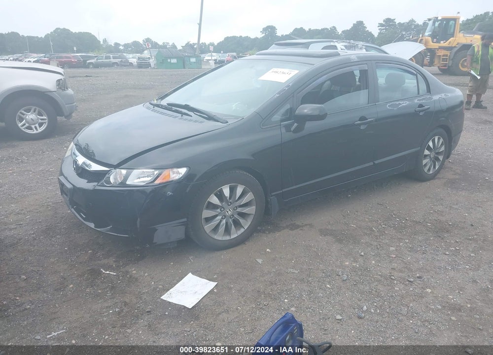 2010 HONDA CIVIC EX-L VIN: 2HGFA1F96AH518857