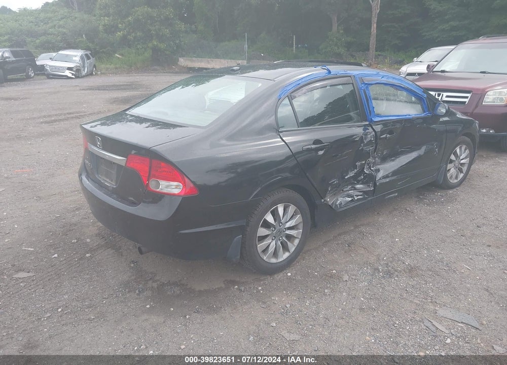 2010 HONDA CIVIC EX-L VIN: 2HGFA1F96AH518857
