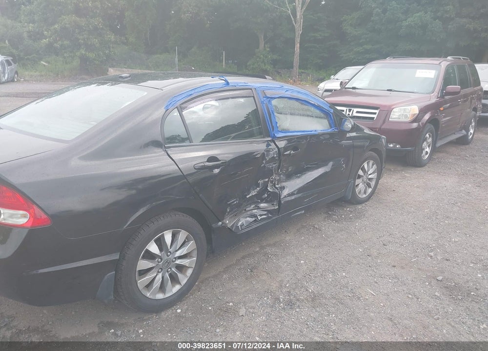 2010 HONDA CIVIC EX-L VIN: 2HGFA1F96AH518857