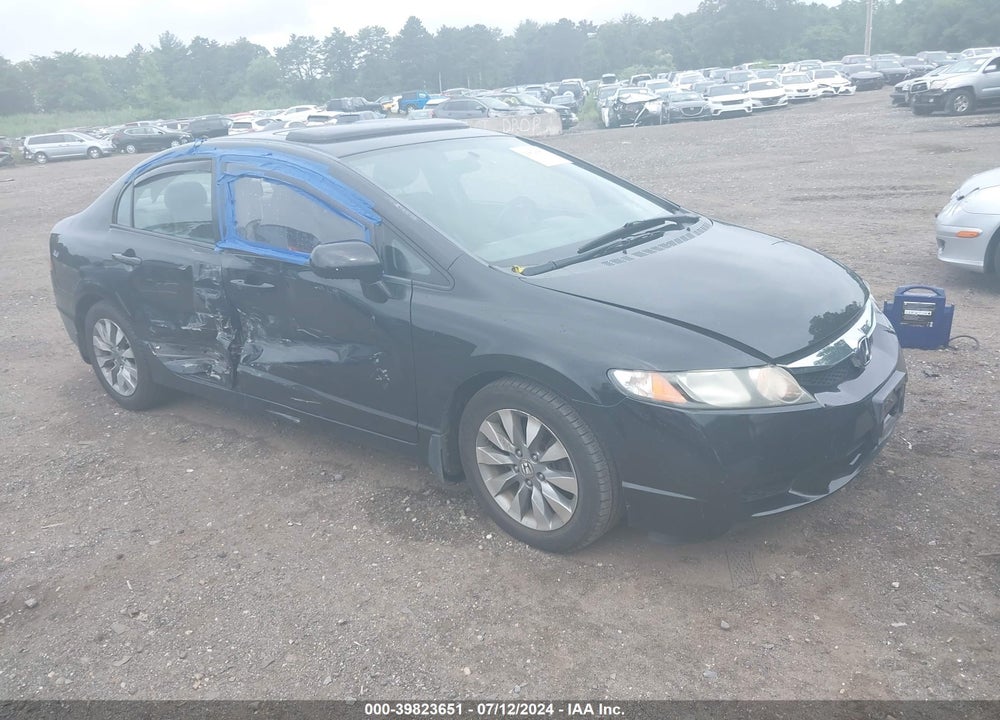 2010 HONDA CIVIC EX-L VIN: 2HGFA1F96AH518857