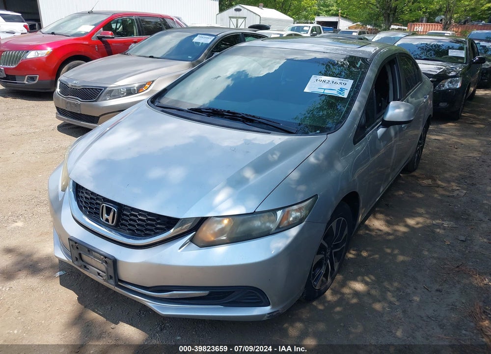 2013 HONDA CIVIC EX VIN: 19XFB2F82DE028926