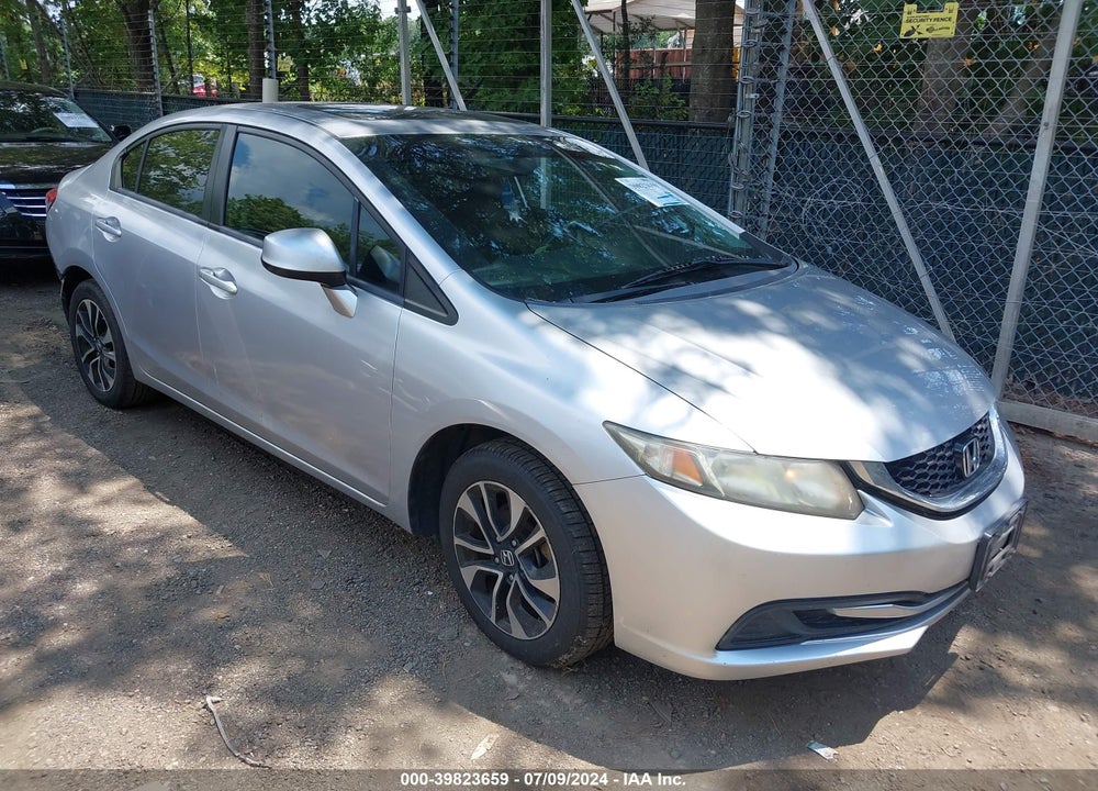 2013 HONDA CIVIC EX VIN: 19XFB2F82DE028926