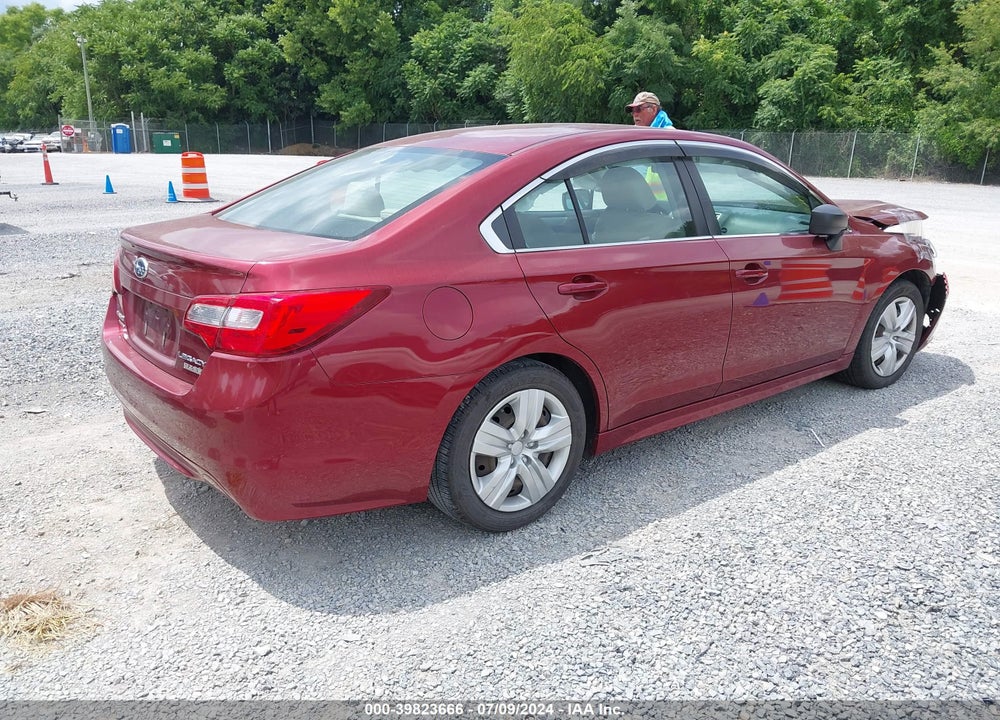 2017 SUBARU LEGACY 2.5I VIN: 4S3BNAA68H3010479