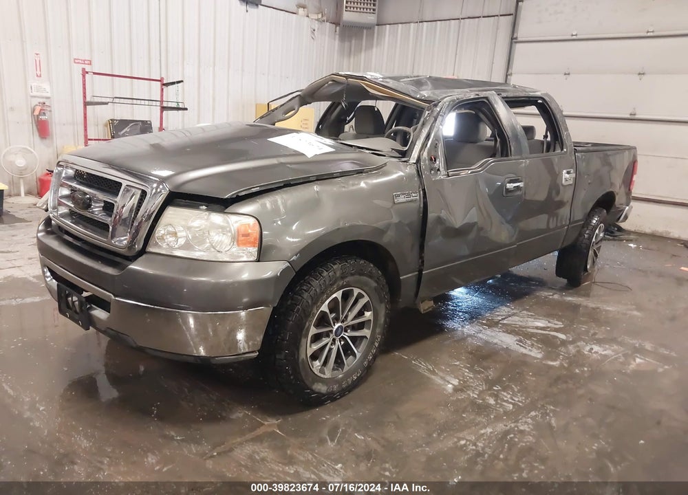 2008 FORD F-150 60TH ANNIVERSARY/FX2/XL/XLT VIN: 1FTRW12W88FA62297