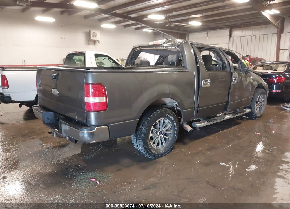 2008 FORD F-150 60TH ANNIVERSARY/FX2/XL/XLT VIN: 1FTRW12W88FA62297