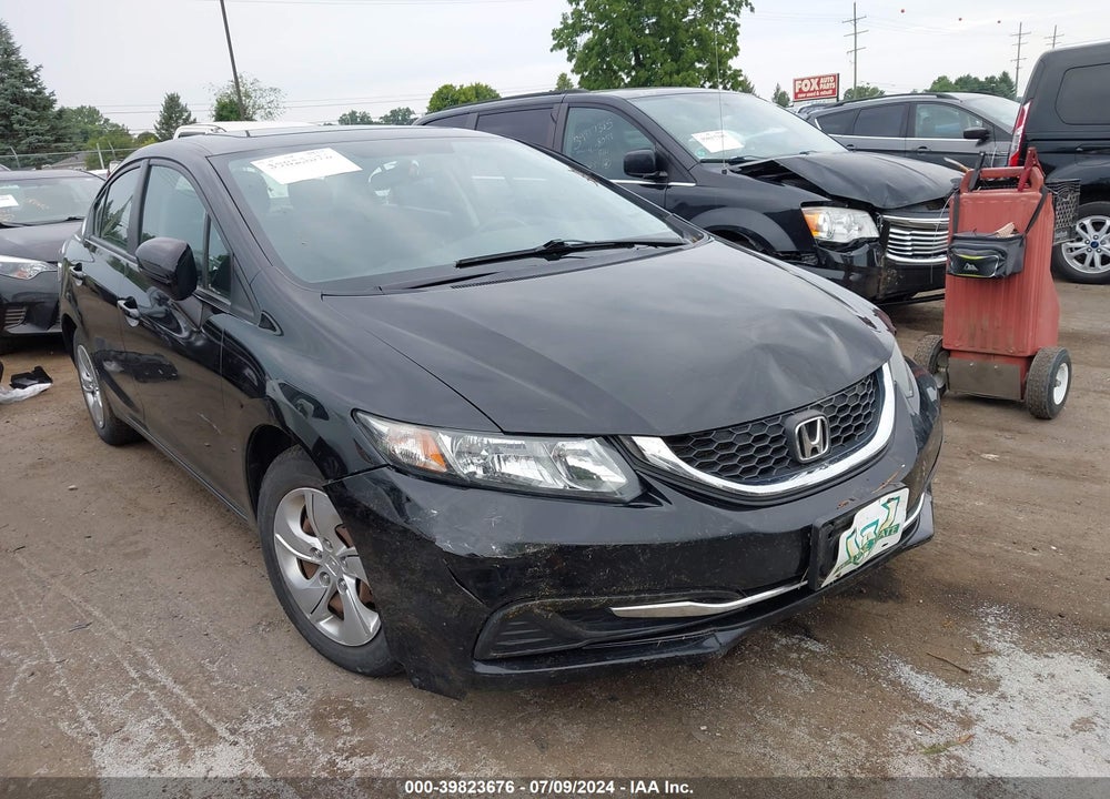 2014 HONDA CIVIC LX VIN: 2HGFB2E50EH550839