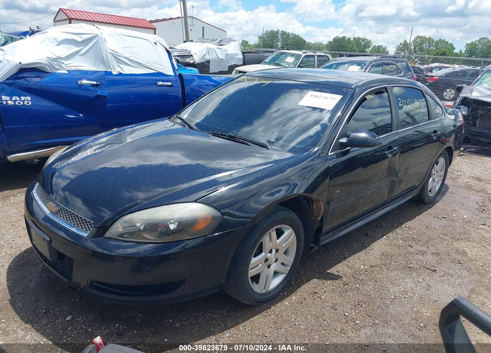 2012 CHEVROLET IMPALA LT VIN: 2G1WG5E36C1246333