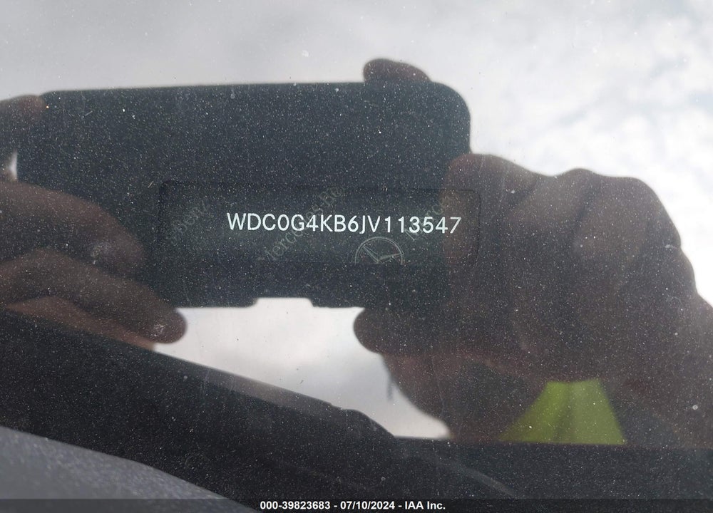 2018 MERCEDES-BENZ GLC 300 4MATIC VIN: WDC0G4KB6JV113547