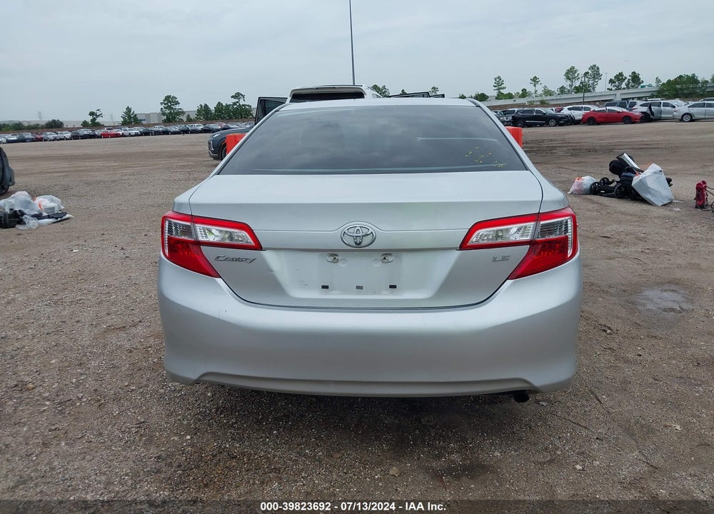 2012 TOYOTA CAMRY LE VIN: 4T1BF1FK6CU124711