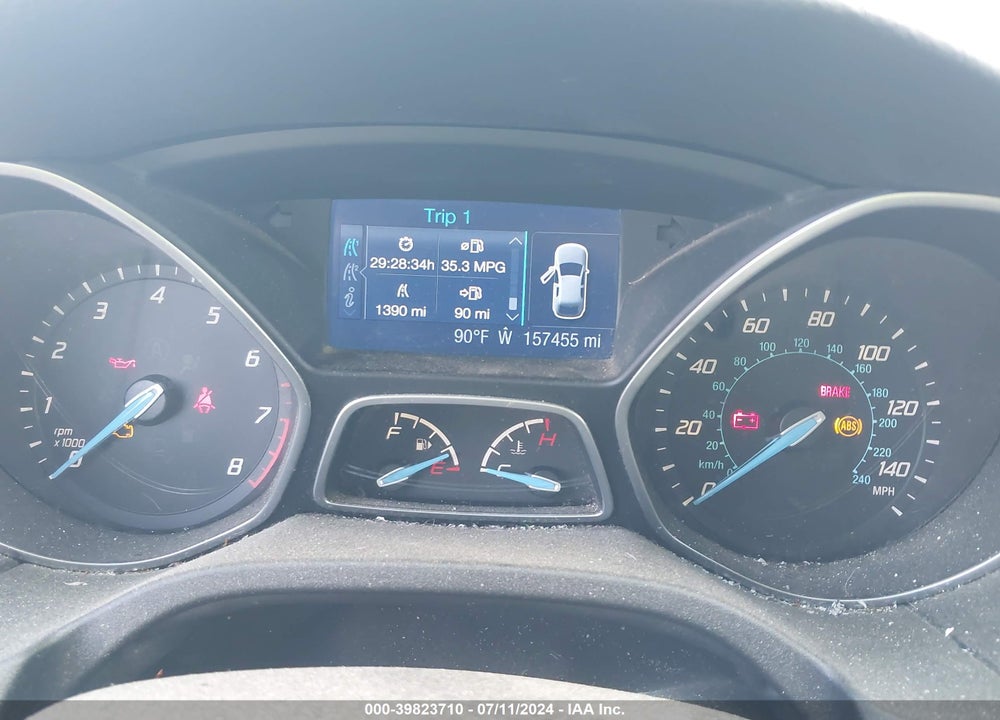 2013 FORD FOCUS SE VIN: 1FADP3K24DL349105
