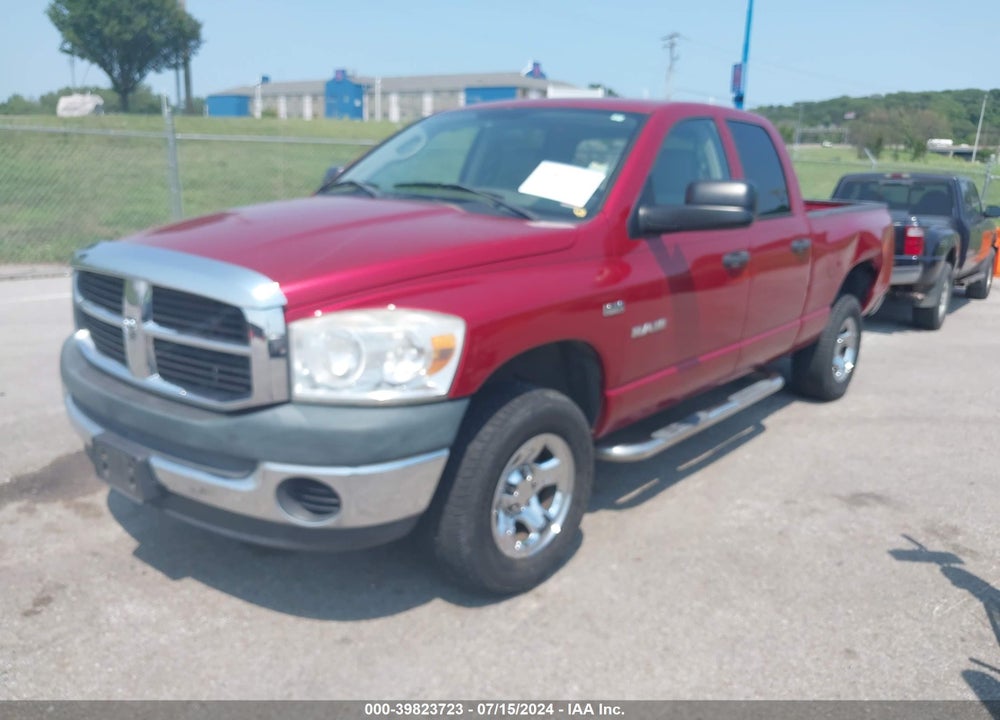 2008 DODGE RAM 1500 ST/SXT VIN: 1D7HU18218J155042