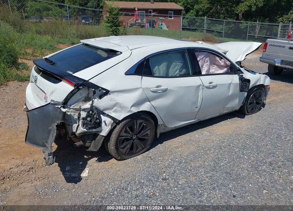 2017 HONDA CIVIC EX VIN: SHHFK7H51HU406376