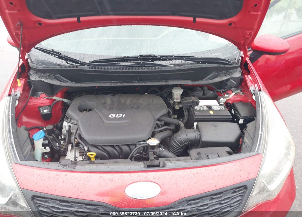 2014 KIA RIO LX VIN: KNADM4A38E6357787
