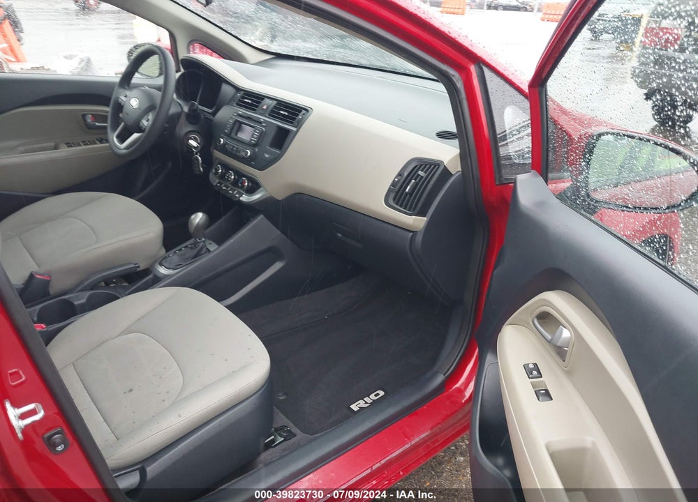 2014 KIA RIO LX VIN: KNADM4A38E6357787
