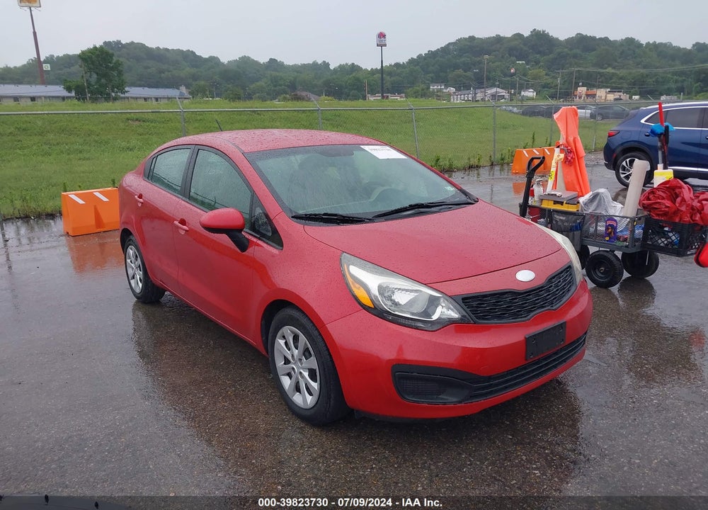 2014 KIA RIO LX VIN: KNADM4A38E6357787