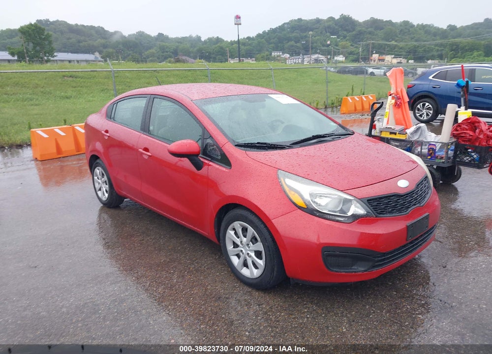 2014 KIA RIO LX VIN: KNADM4A38E6357787
