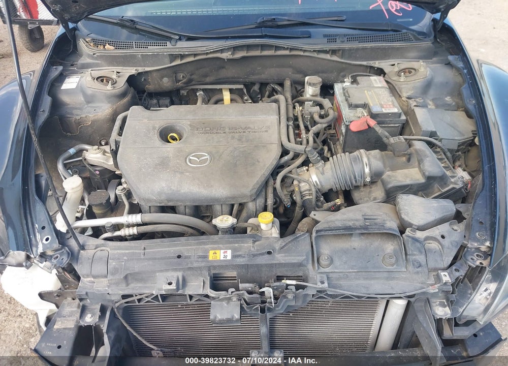 2012 MAZDA 6 I TOURING VIN: 1YVHZ8DH8C5M06648