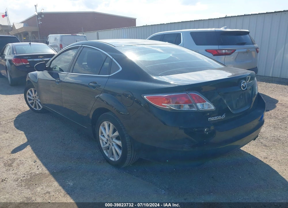 2012 MAZDA 6 I TOURING VIN: 1YVHZ8DH8C5M06648