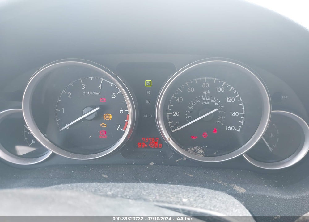 2012 MAZDA 6 I TOURING VIN: 1YVHZ8DH8C5M06648