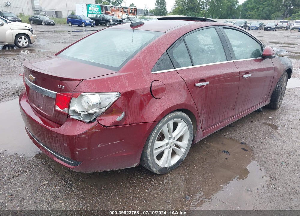 2015 CHEVROLET CRUZE LTZ VIN: 1G1PG5SB7F7149617