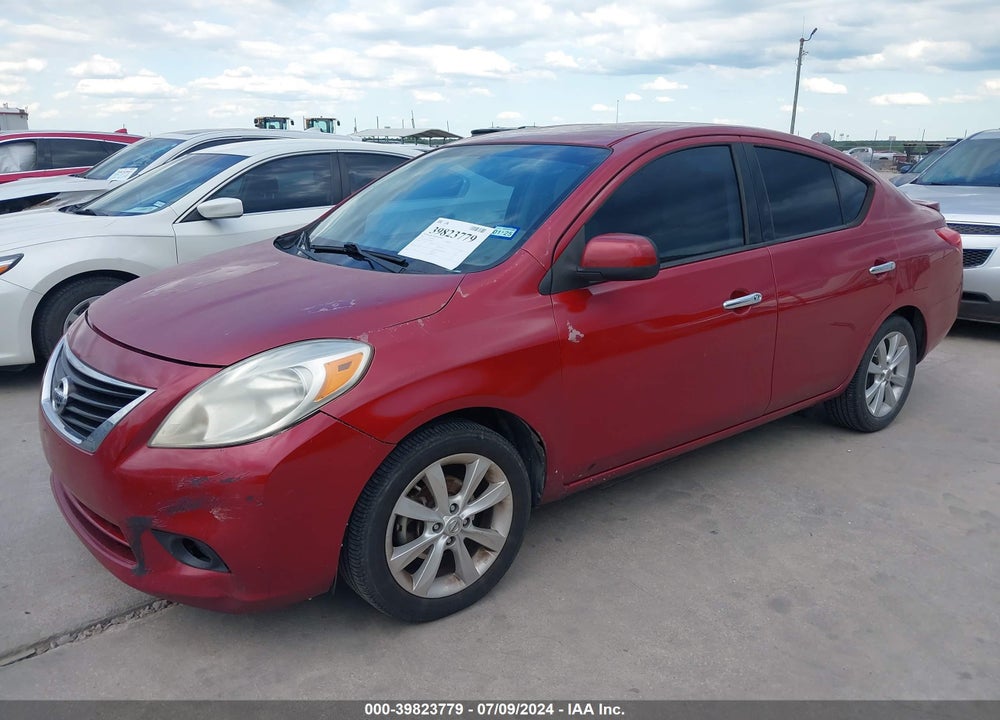 2014 NISSAN VERSA 1.6 SL VIN: 3N1CN7APXEL849827
