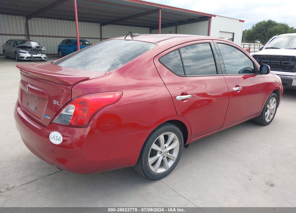 2014 NISSAN VERSA 1.6 SL VIN: 3N1CN7APXEL849827