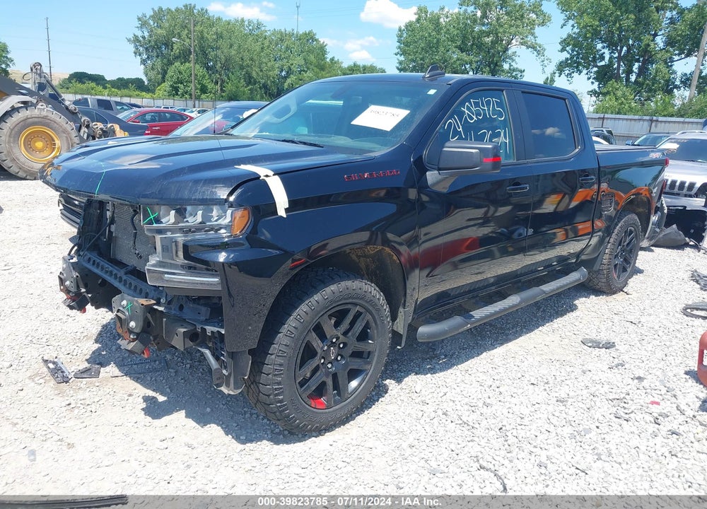 2021 CHEVROLET SILVERADO 1500 4WD SHORT BED RST VIN: 1GCUYEED9MZ403219