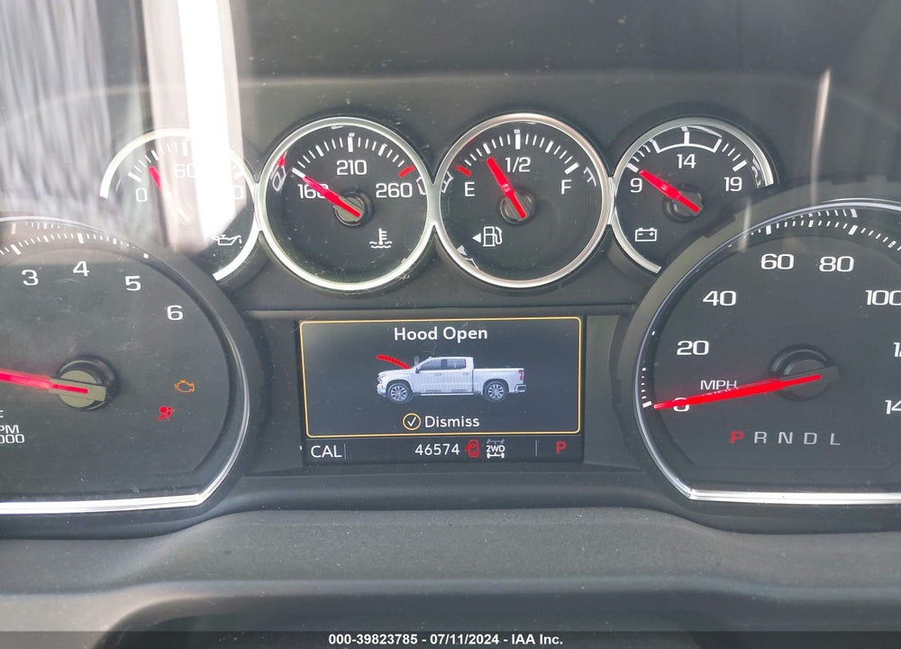 2021 CHEVROLET SILVERADO 1500 4WD SHORT BED RST VIN: 1GCUYEED9MZ403219