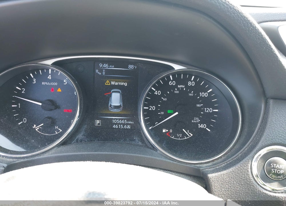 2016 NISSAN ROGUE SL VIN: 5N1AT2MT8GC815658