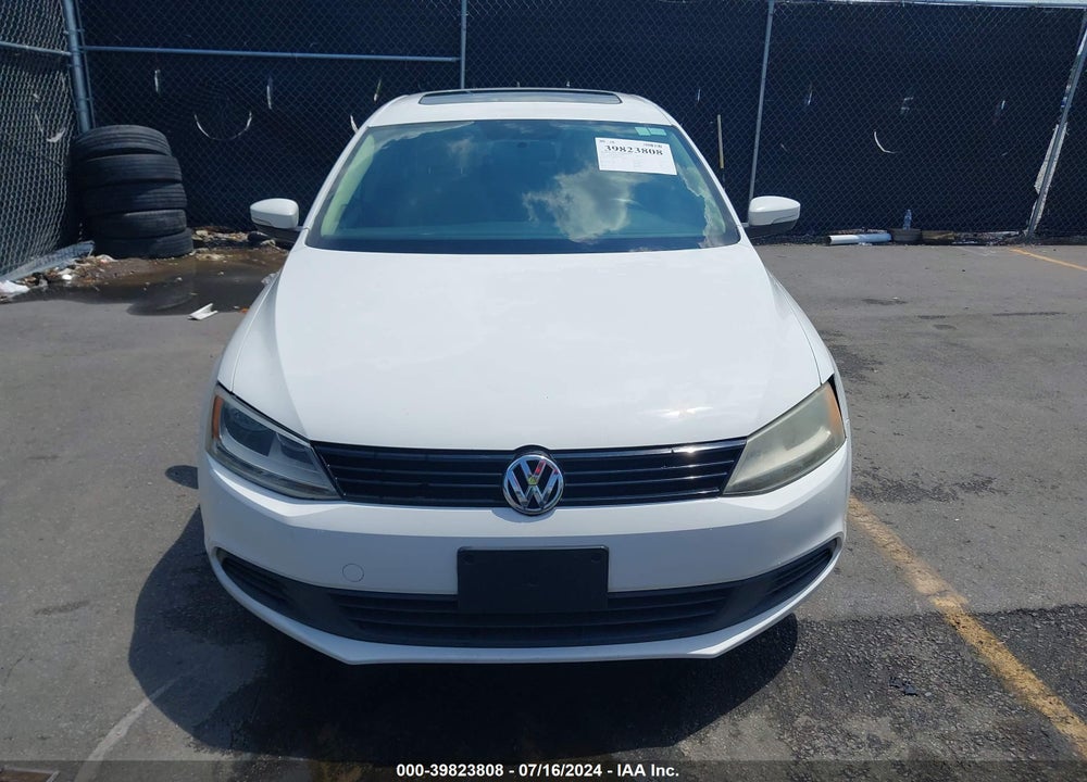2011 VOLKSWAGEN JETTA 2.5L SE VIN: 3VWDX7AJ6BM368922