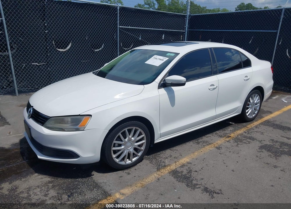 2011 VOLKSWAGEN JETTA 2.5L SE VIN: 3VWDX7AJ6BM368922