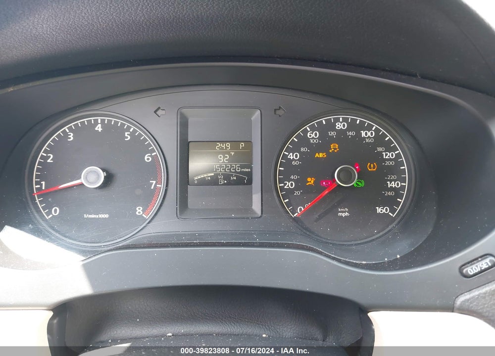 2011 VOLKSWAGEN JETTA 2.5L SE VIN: 3VWDX7AJ6BM368922