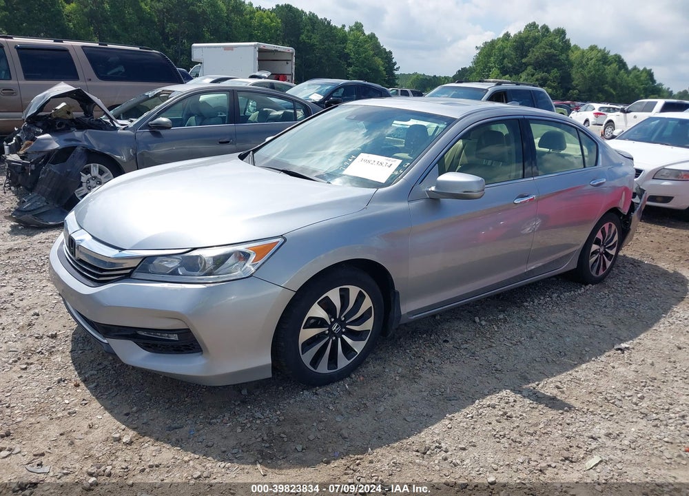 2017 HONDA ACCORD HYBRID EX-L VIN: JHMCR6F51HC025085