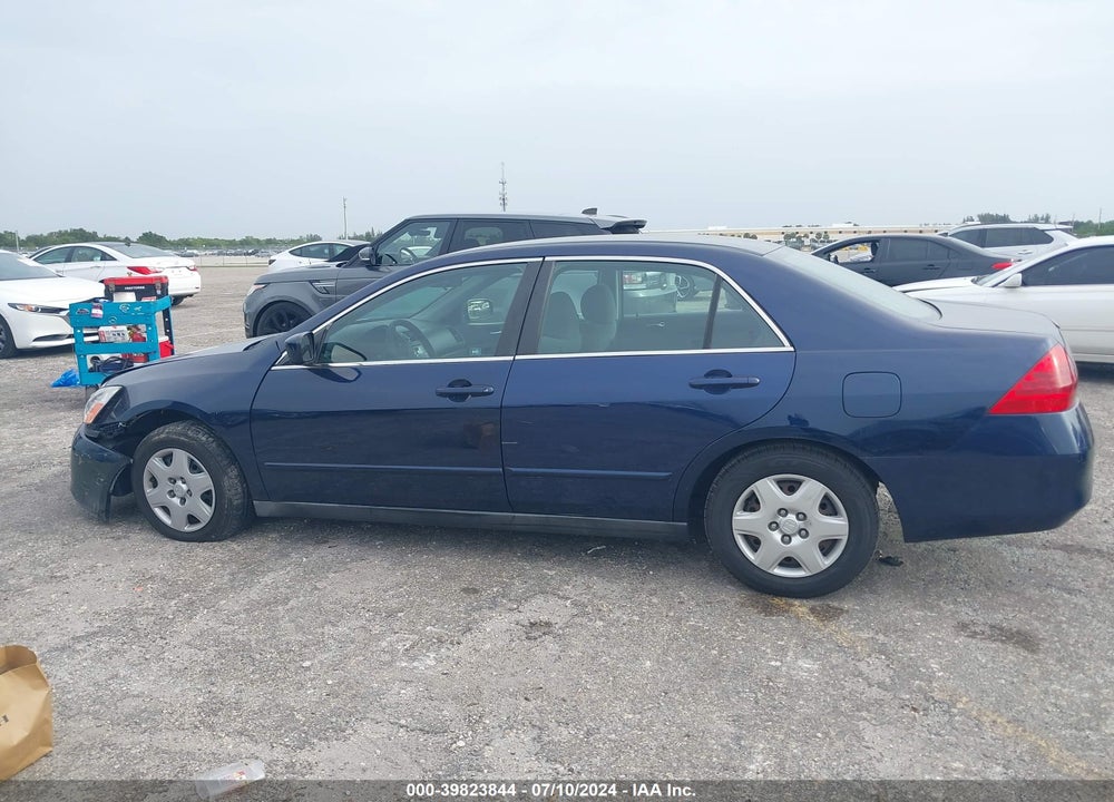2007 HONDA ACCORD 2.4 LX VIN: 1HGCM56407A005696