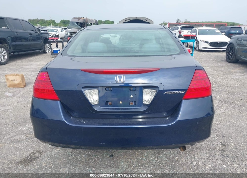 2007 HONDA ACCORD 2.4 LX VIN: 1HGCM56407A005696